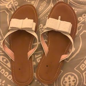 Kate Spade Glitter Sandals Size 8